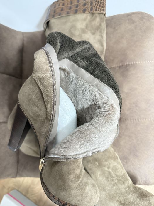 Черевички з натуральної замші