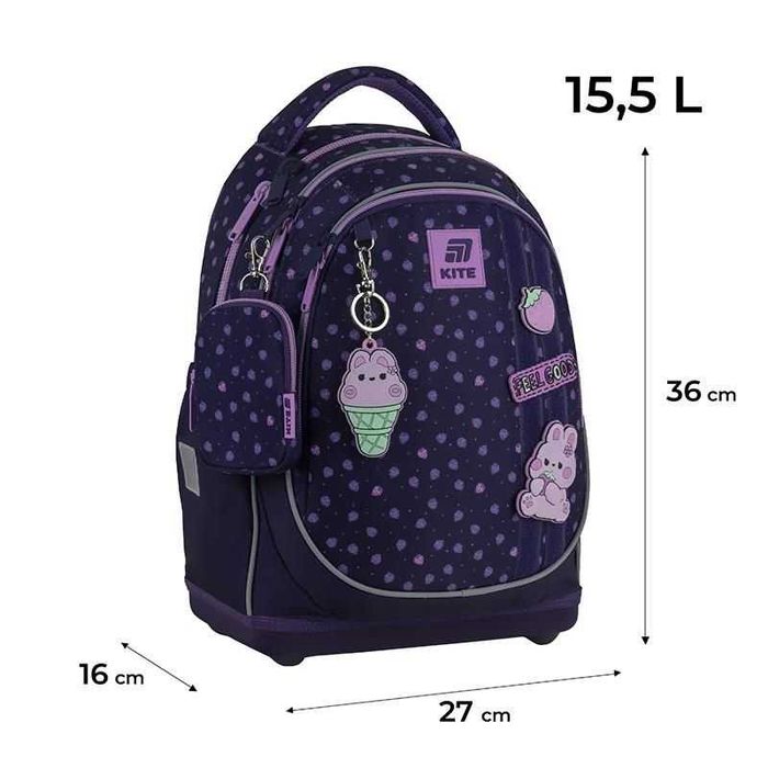 Рюкзак шкільний Kite Education 724S