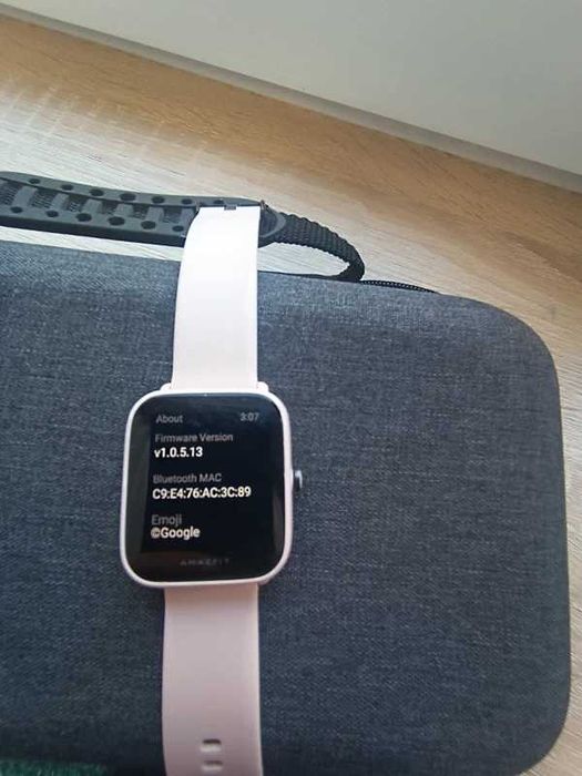 Różowy Smartwatch Amazfit Bip U A2017 1,43" 60 trybów BT pulsoksymetr