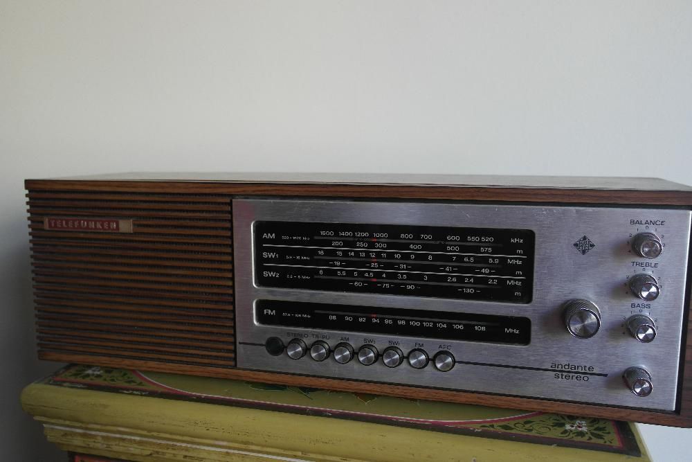 Rádio Vintage Telefunken Andante Stereo 101