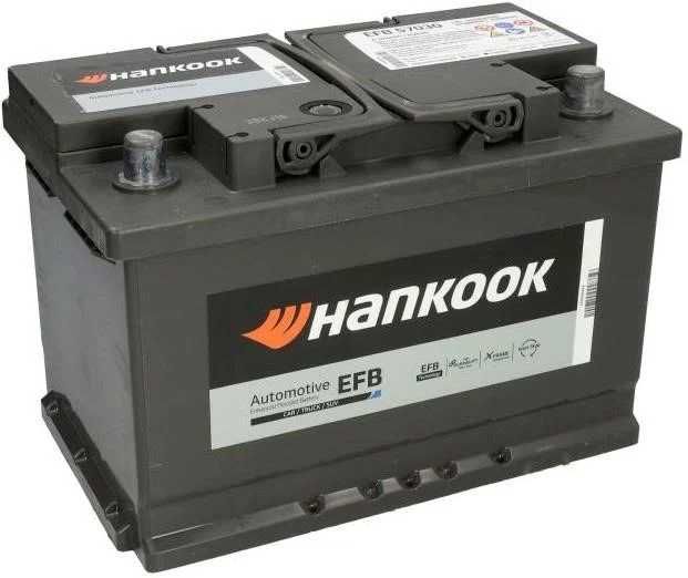 EFB Hankook 70Ah 760 start-stop Dowóz(montaż) trójmiasto i okolice