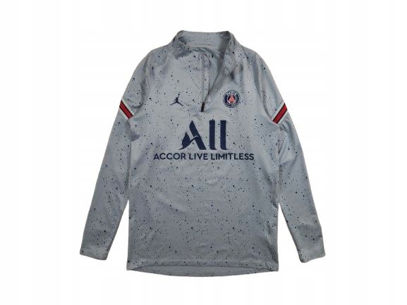 JORDAN PSG Paris Saint Germain Slim Fit Bluza Męska Logowana r. S
