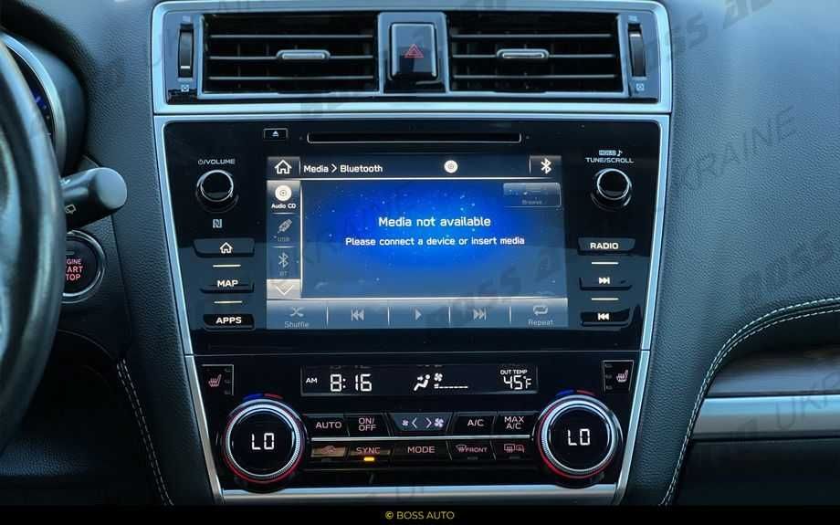 Subaru Outback 2018 2.5L в комплектації Touring (максимальна)