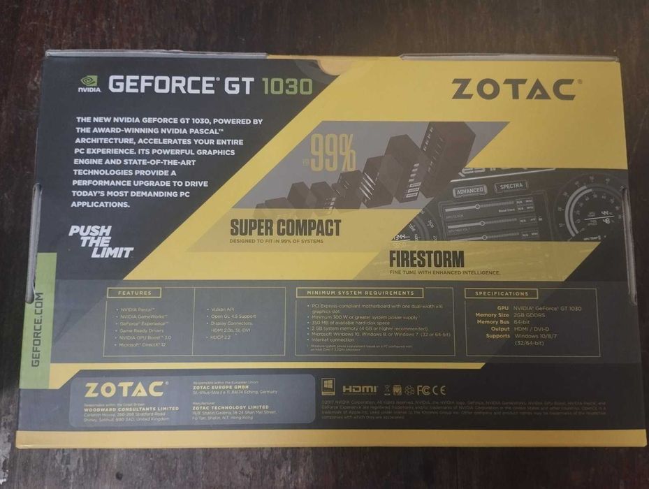 Відеокарта GeForce GT1030 2048Mb GIGABYTE