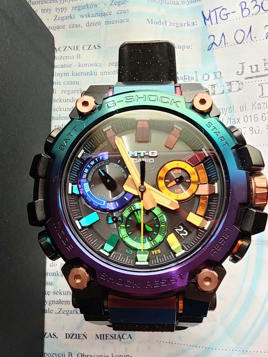 Casio G-Shock MTG MTG-B3000DN-1AER (świet. st. gwarancja)