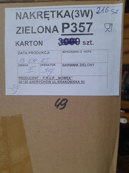 Sloiczki Weck Mini 100ml 216 sztuk