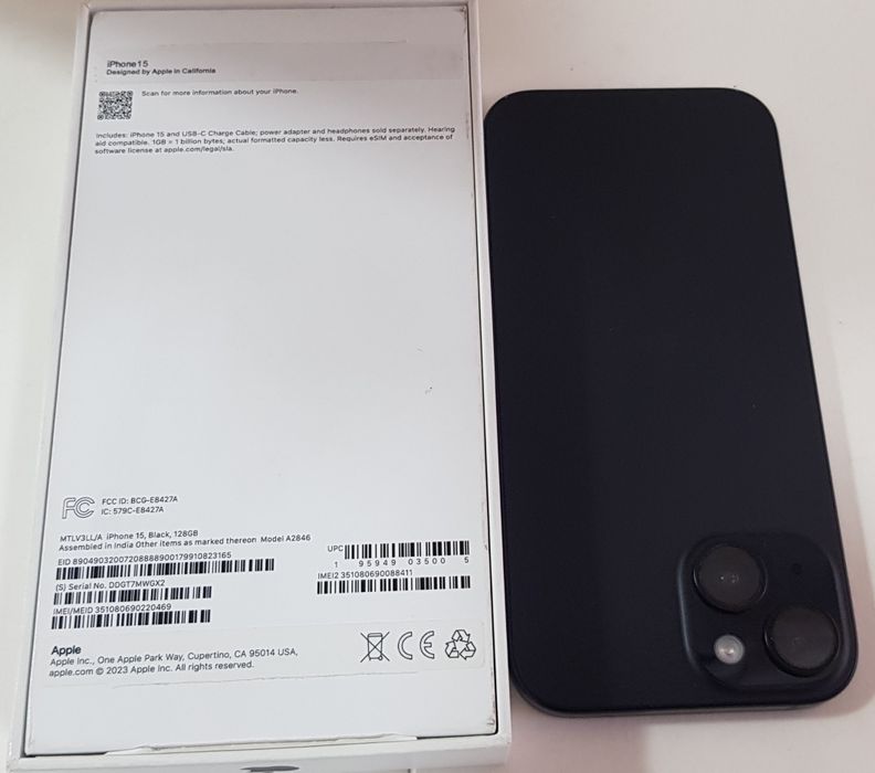 Apple iPhone 15 "128gb/98%"