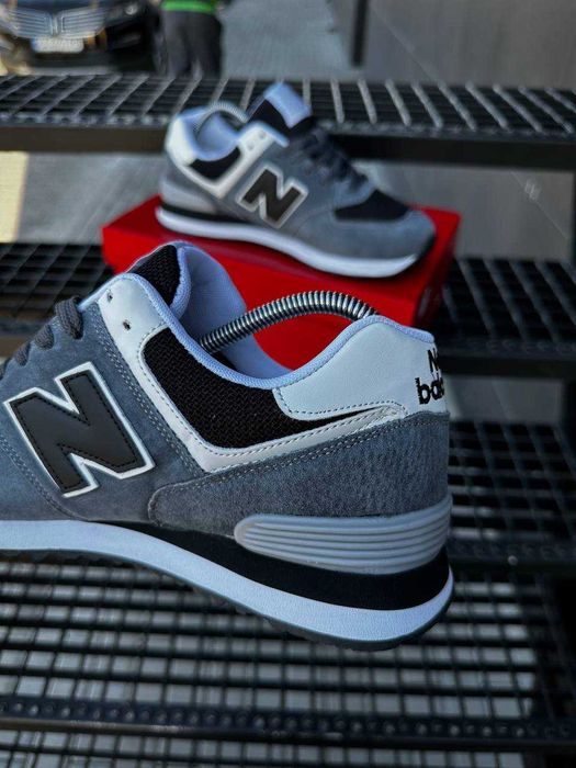 !ХІТ! Кросівки New Balance 574 Grey Black 40 41 42 43 44 45 нью беленс