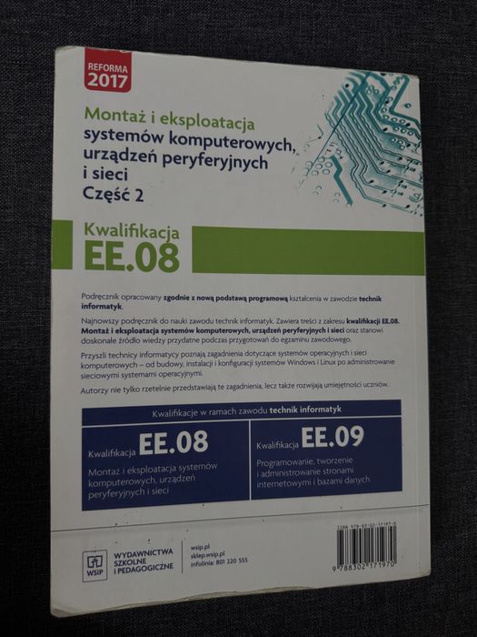 Montaż i eksploatacja systemów komputerowych urządzeń peryferyjnych