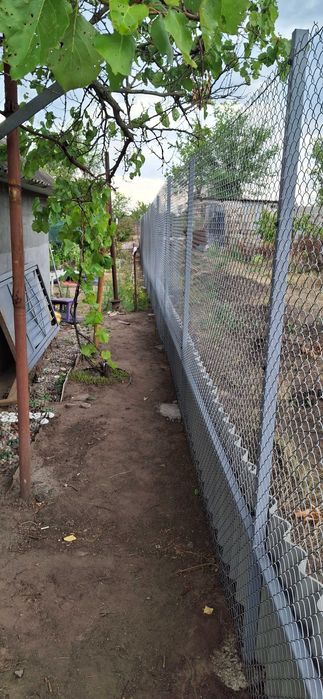 Установка и монтаж заборов - сетка рабица, профнастил, сварная сетка