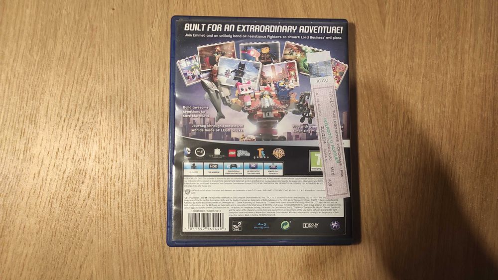 Lego Movie Videogame - Jogo PS4 Usado