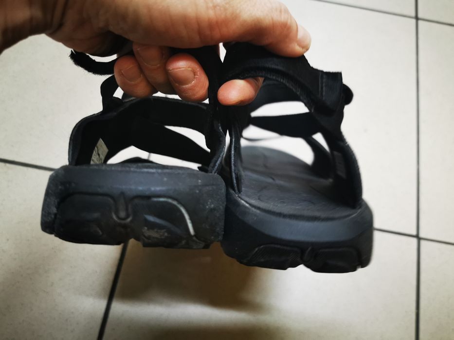 Sandały czarne na rzepy Timberland Motion Dune Backstrap r.38