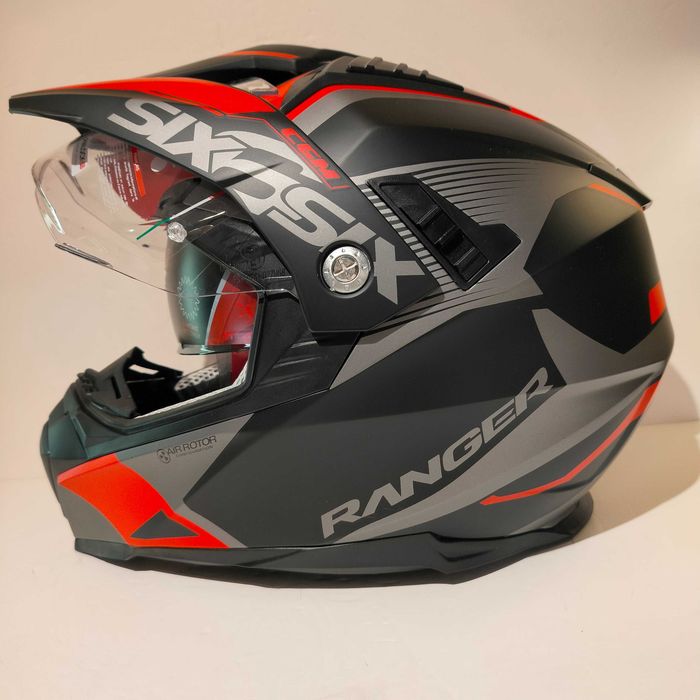 Capacete CGM Dual-sport trail adv mota novo