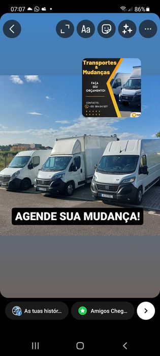 Transportes Mudanças Fretes Agende!