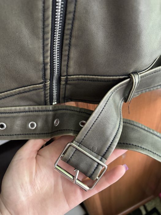 Косуха нова,рубашка трендова тепла в клітинку