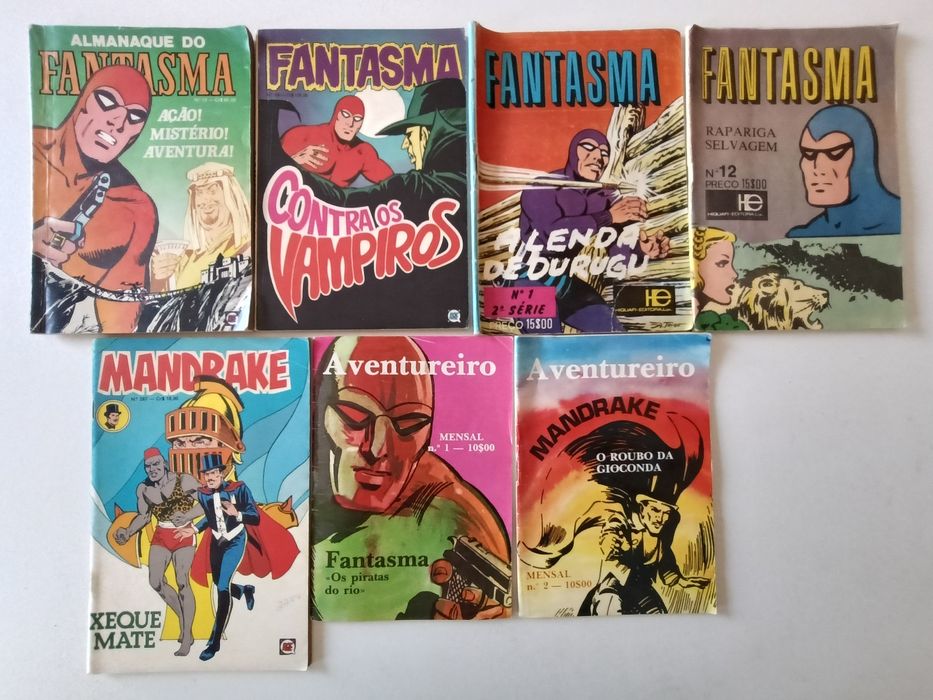 O caminho das Estrelas, Fantasma e Mandrake