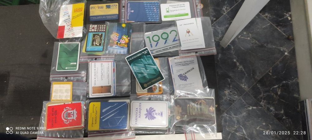 Coleção de calendarios