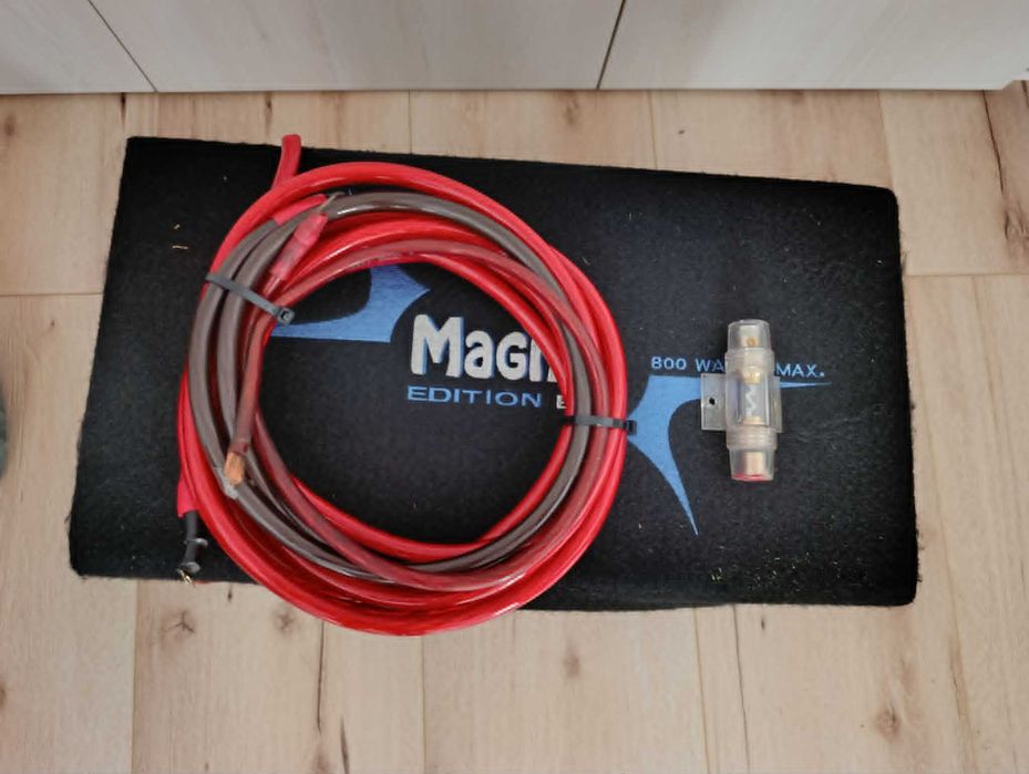 Wzmacniacz Audio Tuba Przewody Bezpiecznik Magnat 800W Edition 22 HQ