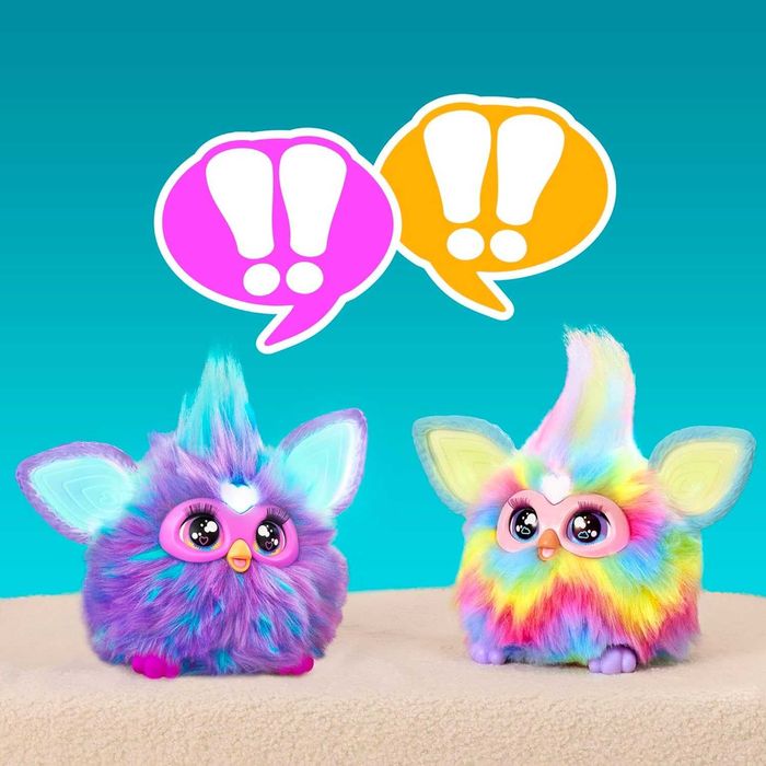 Оригінал Furby Tie Dye, Фербі Тай-Дай Райдужний Interactive Plush Toys