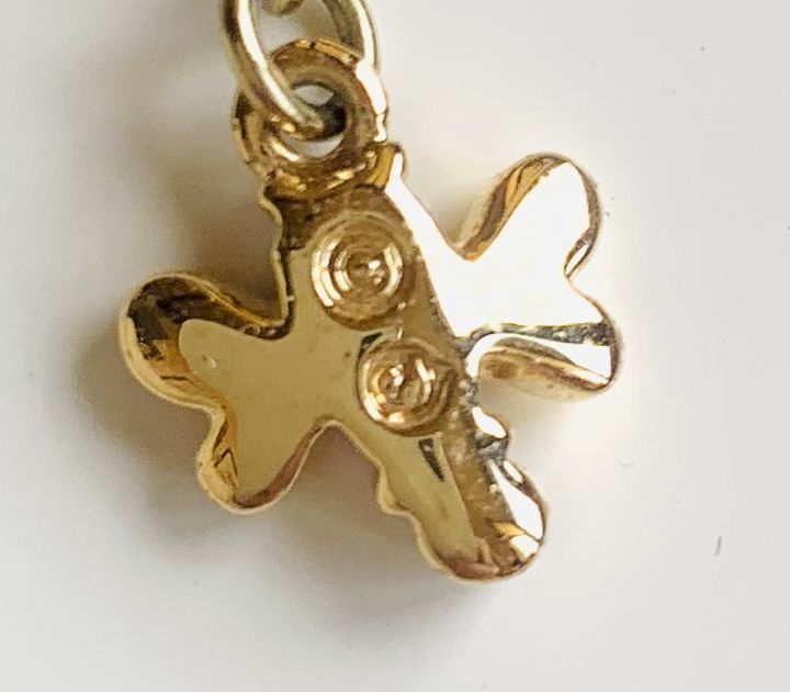 Винтажное колье-кулон в виде бабочки от бренда Swarovski из коллекции Aliza (модель Swarovski Aliza Crystal Gold Butterfly Pendant Necklace).