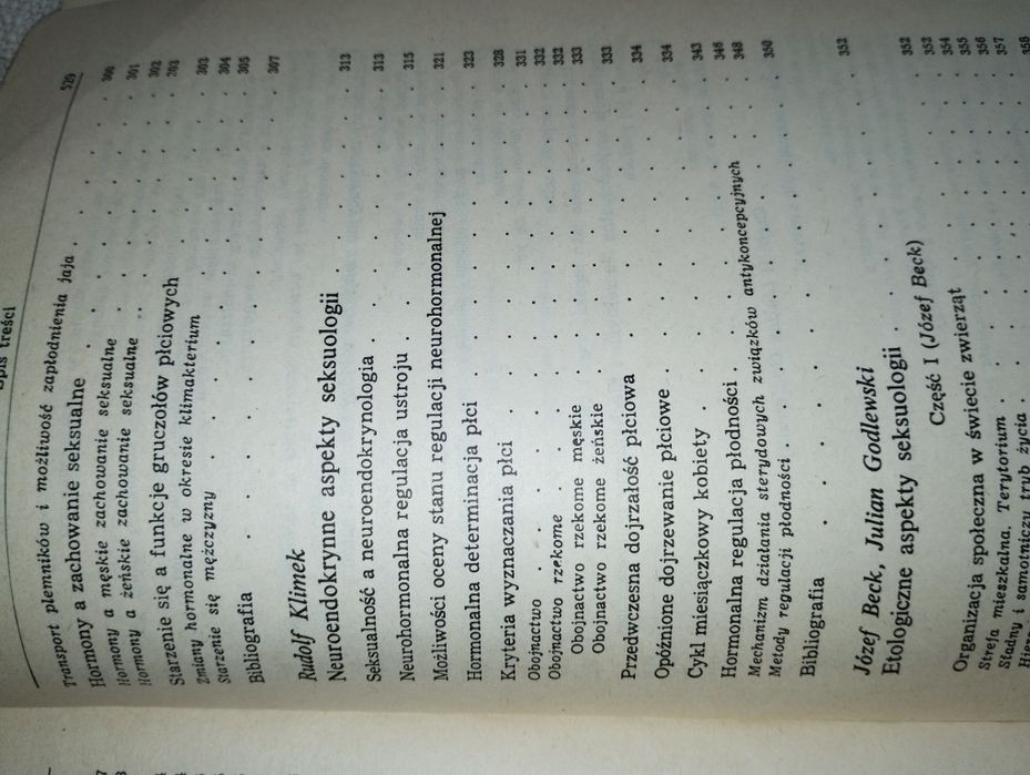 Seksuologia biologiczna K. Imieliński seks