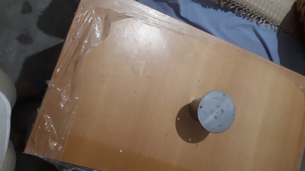 Secretária madeira maciça + bloco gavetas (unidade 2 de conjunto de 2)