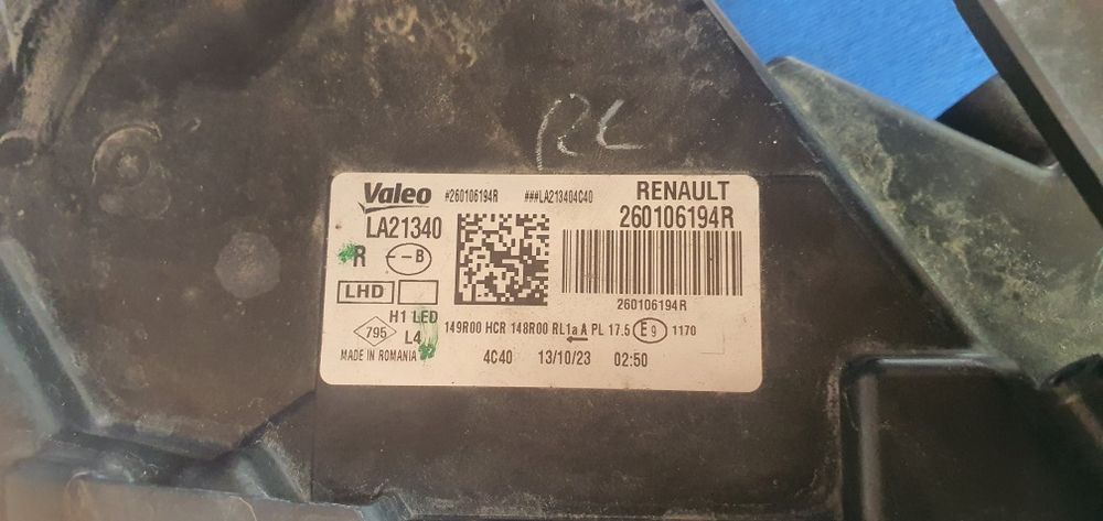 Prawa Lampa Dacia duster 2022 rok led