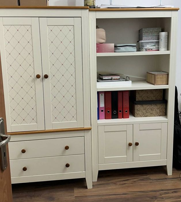 Zestaw: Szafa + regał