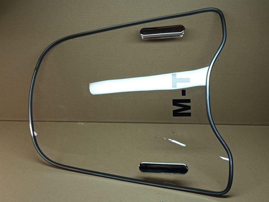 Скло вітрове, на мопед/ скутер/мото 45,5х42см (2,0мм)