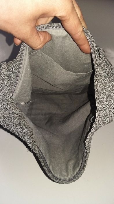 makrama elegancka pleciona torebka