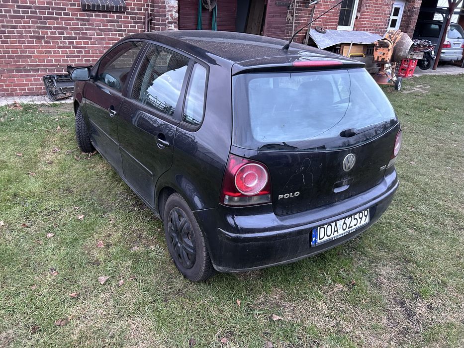 Vw polo IV  9n 1.4 tdi 2005 czarny