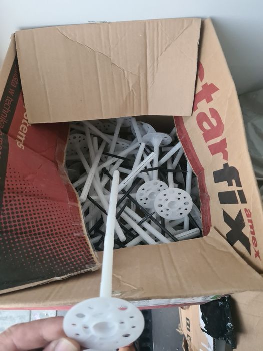 Łączniki izolacji kołki starfix ldk 10x26 zaslepki styropianowe