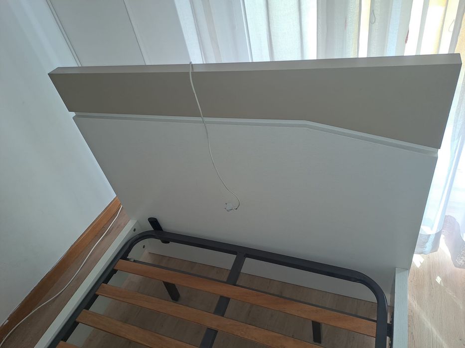 Cama solteiro com led