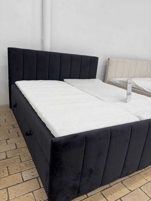 Łóżko kontynentalne 200x200 + Topper GRATIS