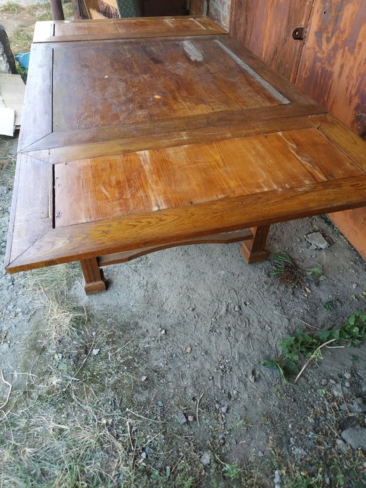 Стол старинный. Раздвижной. Бу.