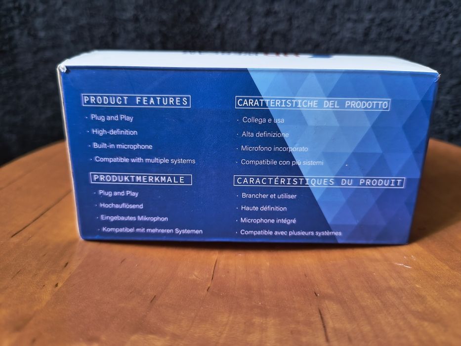 Kamera internetowa z mikrofonem, Full HD 1080P