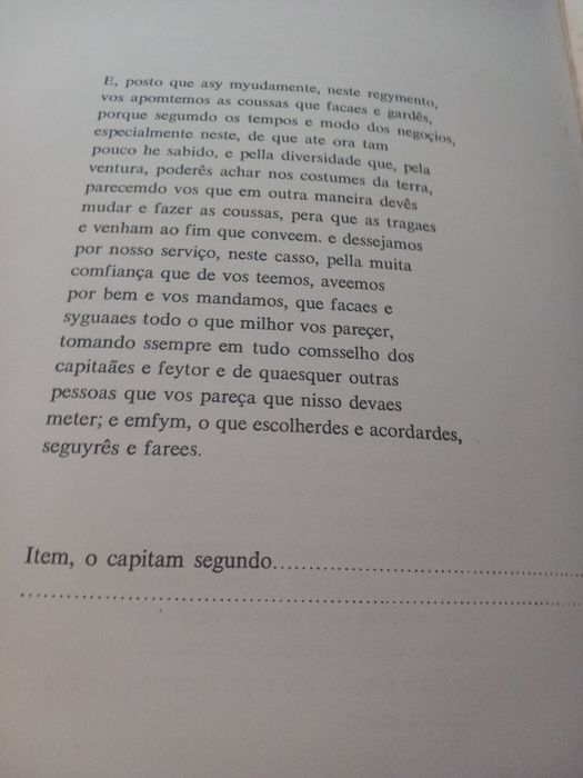 Os setes unicos documentos Pedro Alvares Cabral