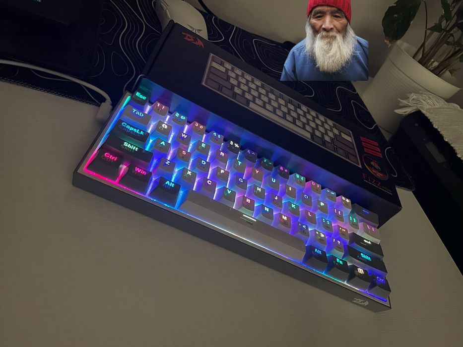 Klawiatura gamingowa redragon k617 fizz mechaniczna