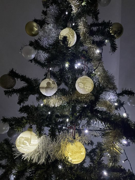 Bolas Natal em  3D