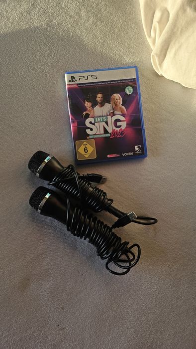 Let's Sing 2023 PS5 + 2 mikrofony – stan płyty jak nowy