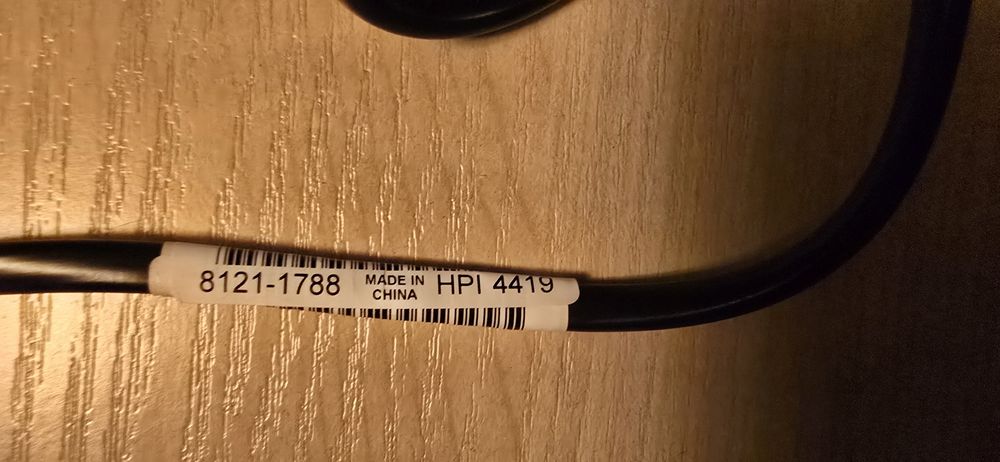 Nowy oryginalny kabel zasilający HP wtyczka angielska UK ósemka