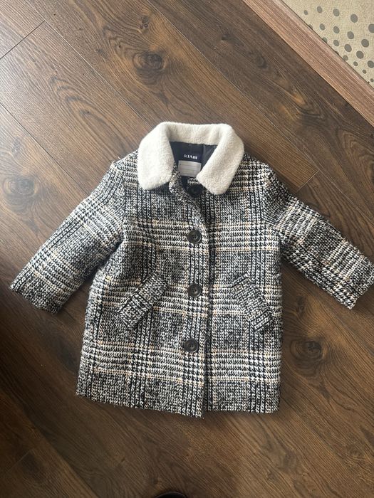 Пальто, куртка для дівчинки утеплене, демісезонне 104