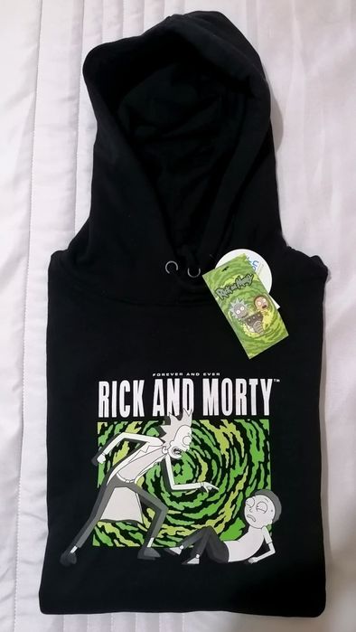 Sweats com capuz "Rick and Morty" - M e XL (Novas)