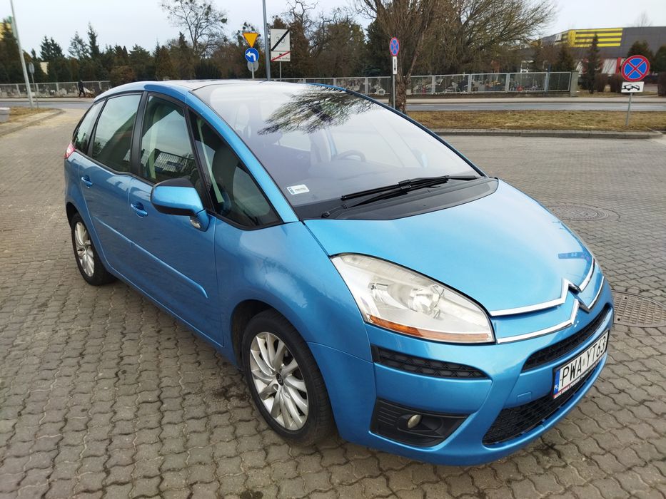 Citroen C4 Picasso 1.6 z gazem rok 2009 hak holowniczy panorama