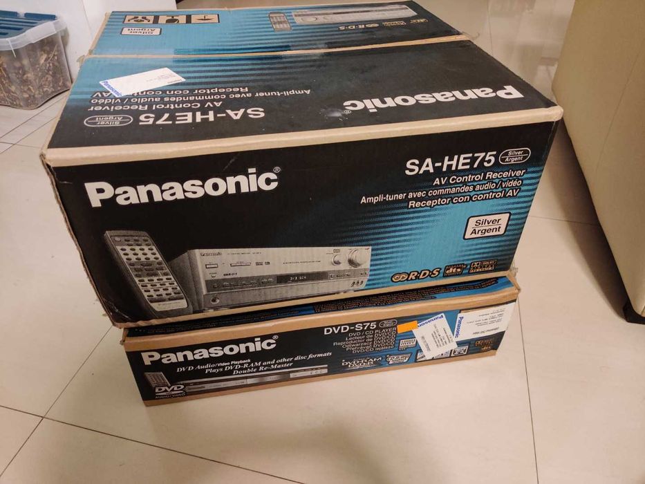 Panasonic SA-HE75 oraz DVD-S75 zestaw kina domowego
