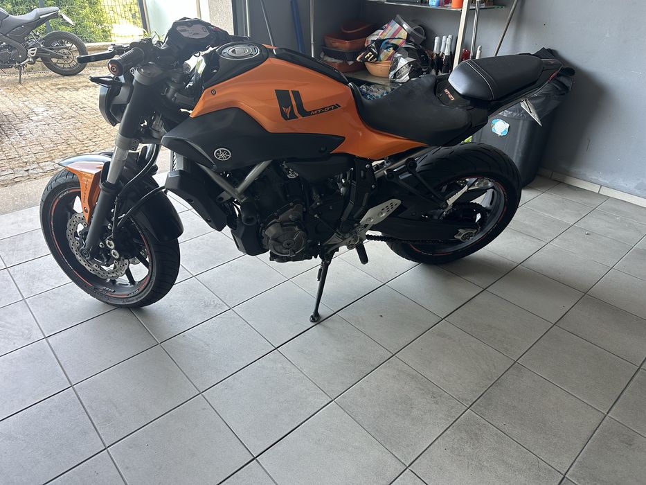 YAMAHA MT07 55kw 2015
