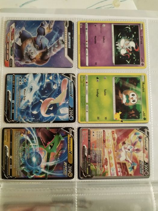 Cartas Pokémon individuais