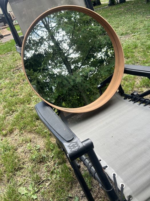 Lustro okrągłe ikea średnica 60 cm