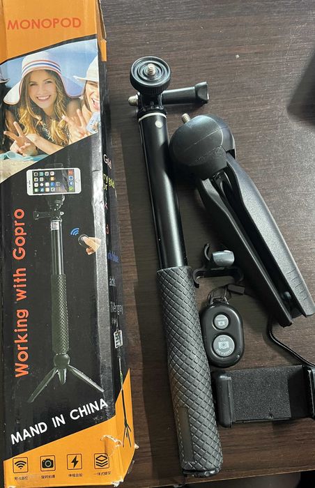Kijek do selfie ,selfie stick/monopod z funkcja statywu
