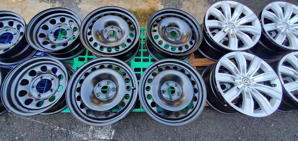 Диски з ковпаками 5 112 R17, Volkswagen Tiguan, 6,5J ET 38